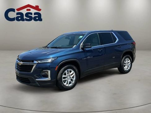 Certified 2022 Chevrolet Traverse LS w/ LPO, Floor Liner Package AWD/4WD image 1