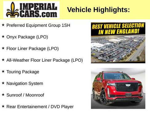 Used 2023 Cadillac Escalade Sport Platinum w/ LPO, ONYX Package AWD/4WD image 8