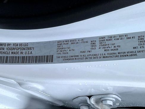 New 2025 RAM 1500 Tradesman image 21