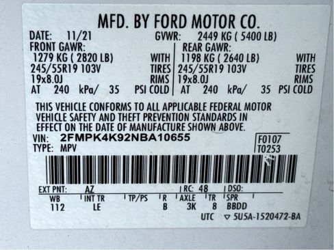 Used 2022 Ford Edge Titanium w/ Class II Trailer Tow Package image 25