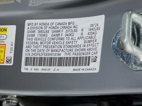 Used 2025 Honda Civic Sport image 30