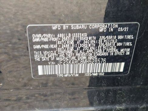 Used 2021 Subaru Forester Sport w/ Popular Package #2 AWD/4WD image 17