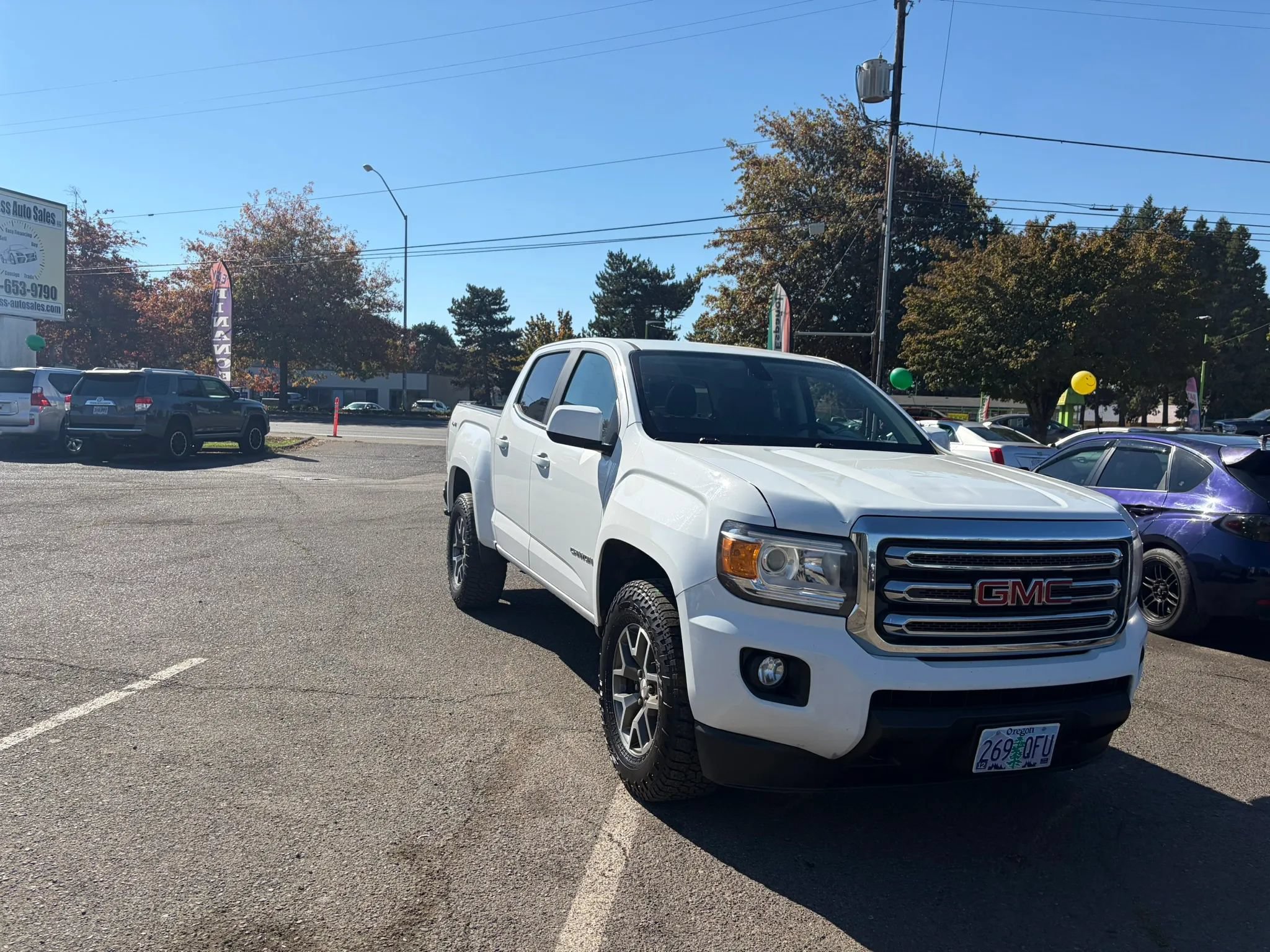 Used 2018 GMC Canyon SLE w/ SLE Convenience Package AWD/4WD image 1