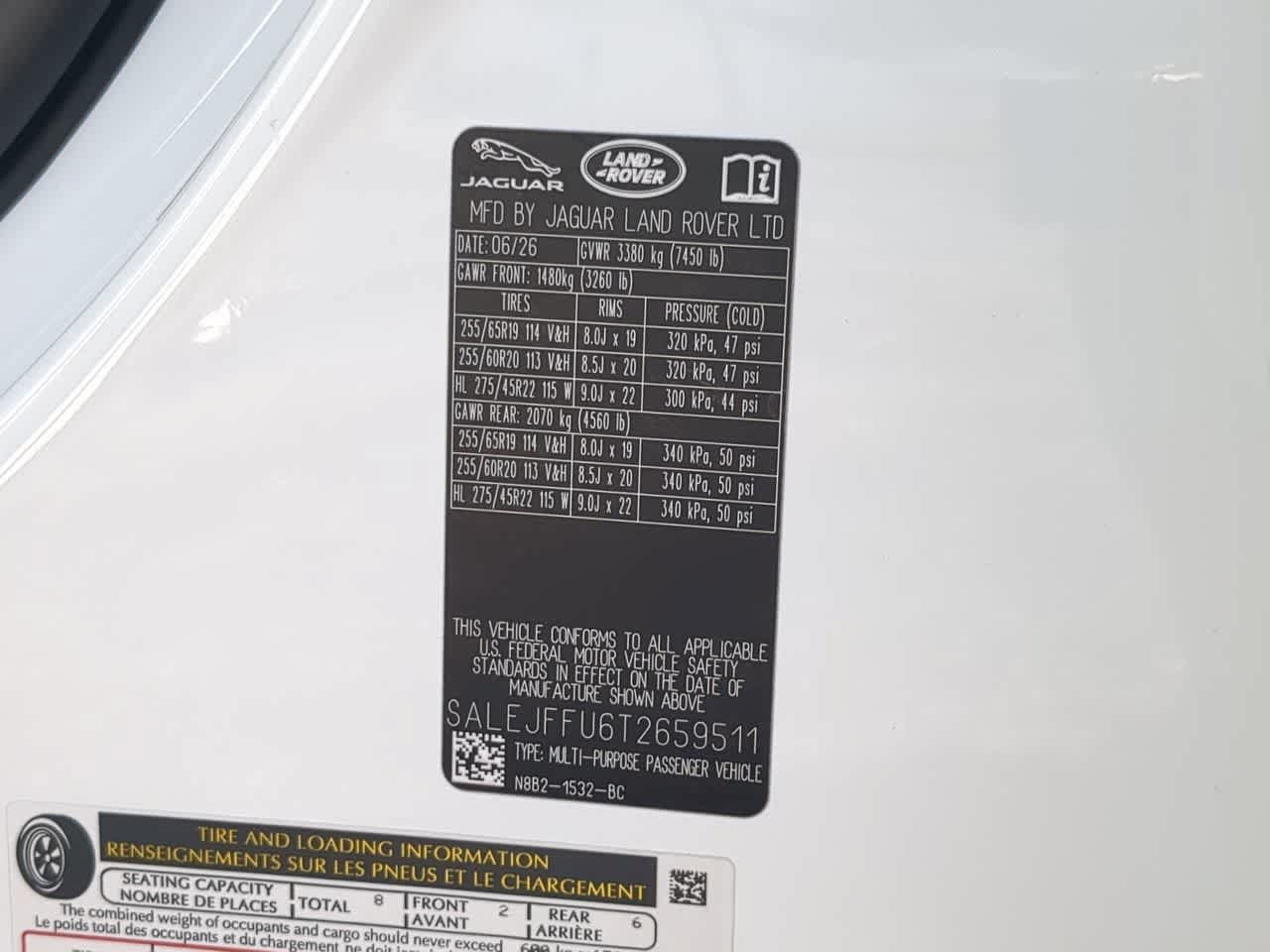 New 2026 Land Rover Defender 130 S AWD/4WD image 38