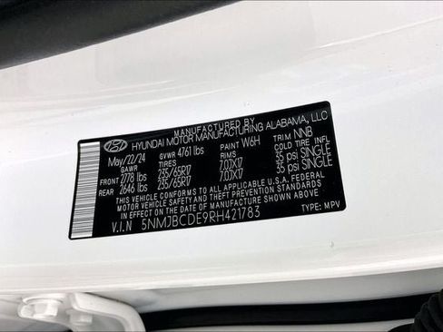 Certified 2024 Hyundai Tucson SEL AWD/4WD image 32