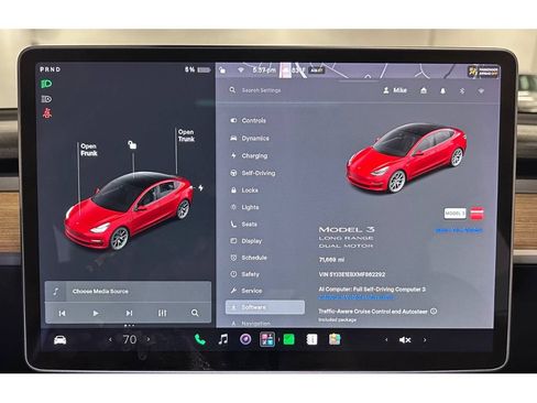 Used 2021 Tesla Model 3 Long Range AWD/4WD image 28
