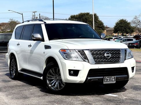 Used 2019 Nissan Armada Platinum w/ Captain's Chairs Package image 1