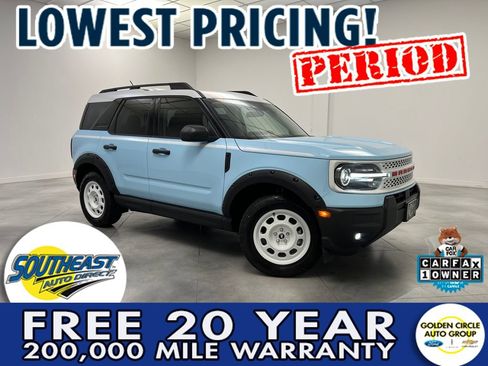 Used 2025 Ford Bronco Sport Heritage w/ Convenience Package AWD/4WD image 1