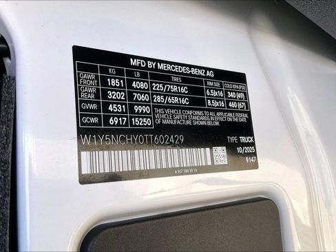 Used 2026 Mercedes-Benz Sprinter 3500 image 23