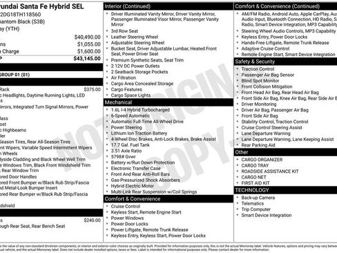 Certified 2026 Hyundai Santa Fe SEL AWD/4WD image 9