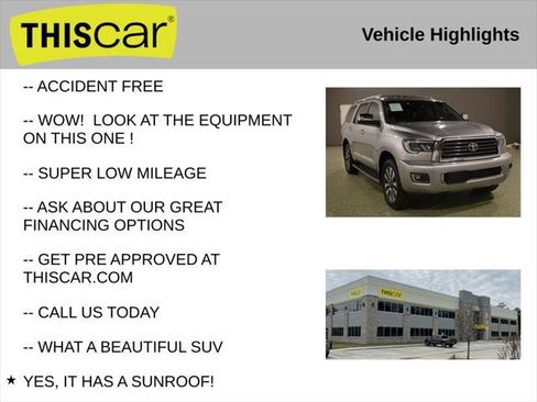 Used 2019 Toyota Sequoia Limited w/ Safety & Convenience Package image 9