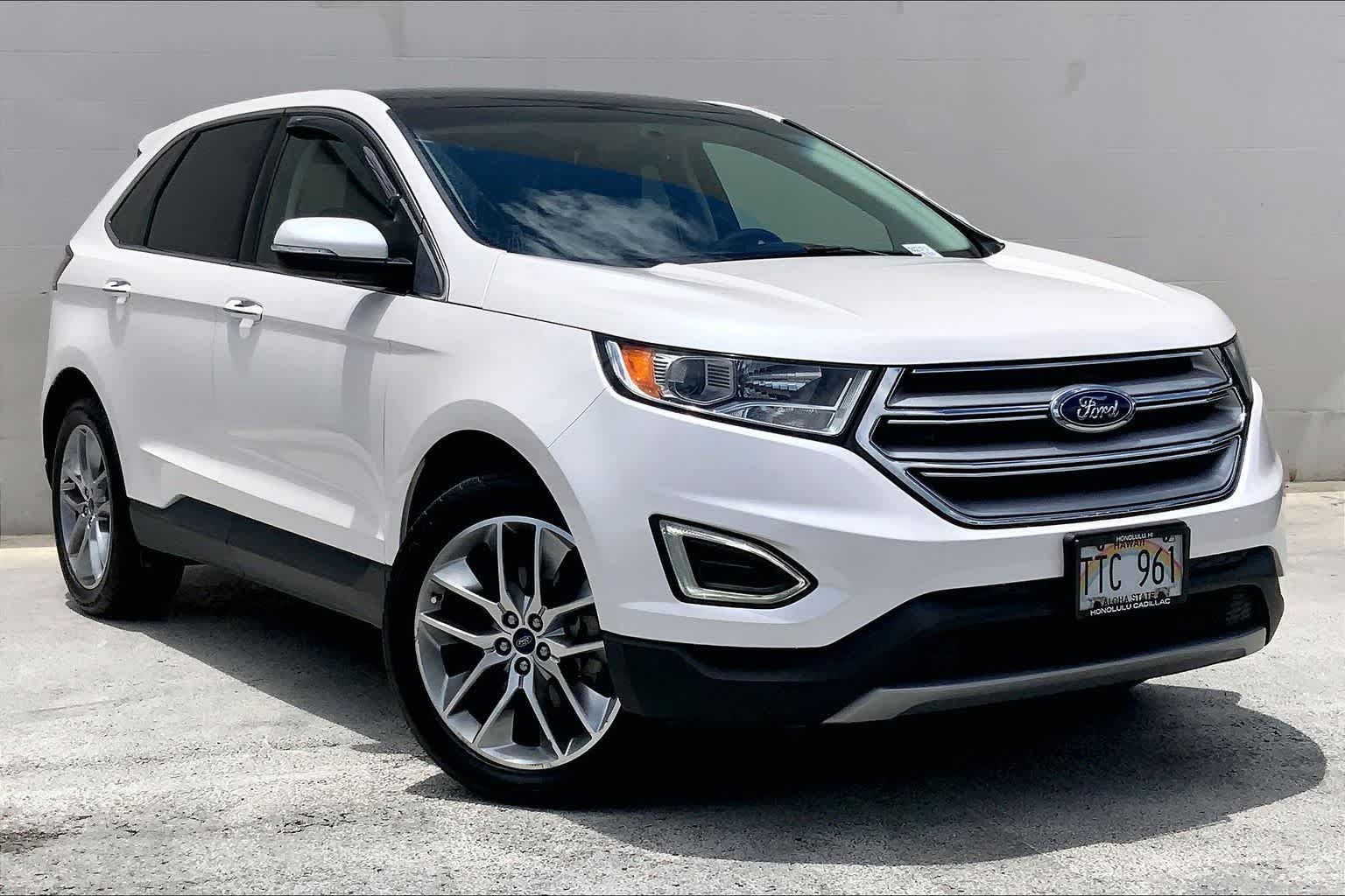 Used 2018 Ford Edge Titanium w/ Equipment Group 301A FWD image 21