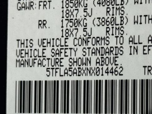 Used 2022 Toyota Tundra SR5 w/ Convenience Package RWD image 31