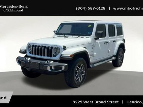 Used 2024 Jeep Wrangler Unlimited Sahara w/ Technology Group AWD/4WD image 6
