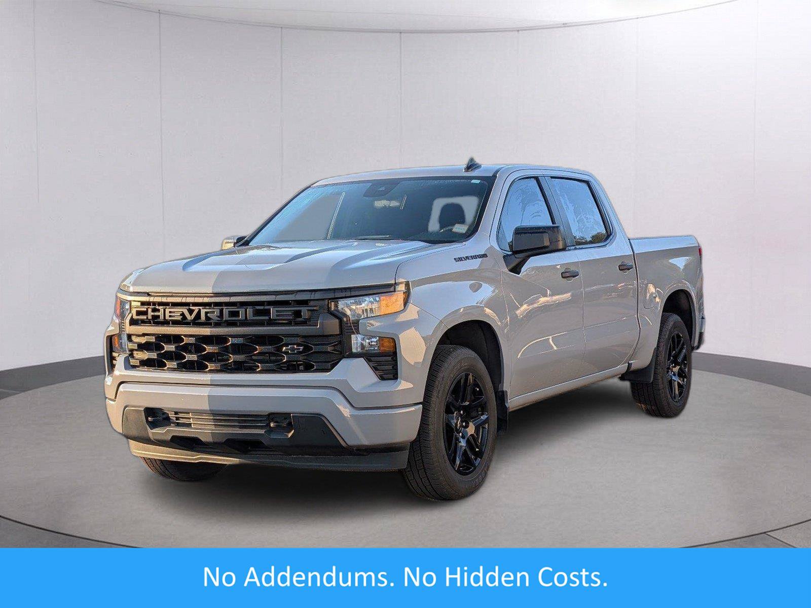 Used 2024 Chevrolet Silverado 1500 Custom w/ Dark Appearance Package RWD image 1