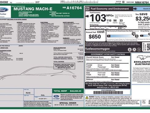 Used 2022 Ford Mustang Mach-E Premium image 11