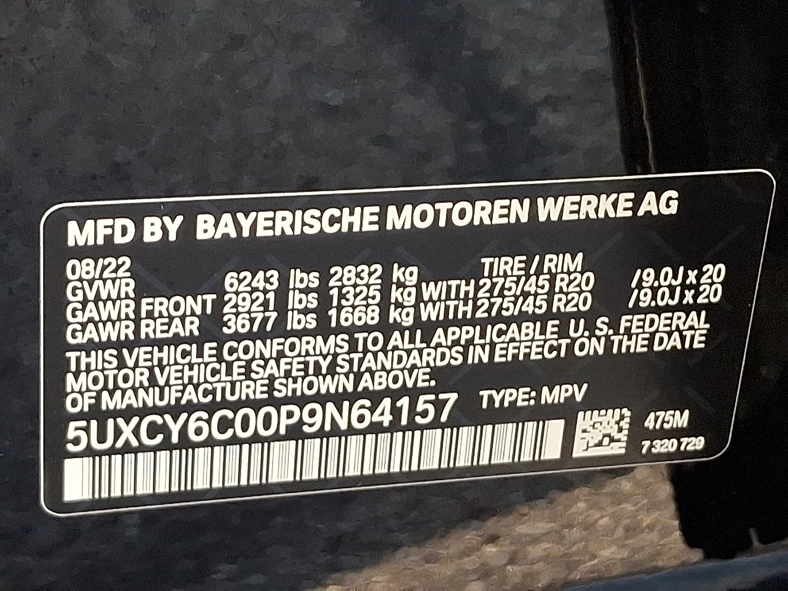 Used 2023 BMW X6 xDrive40i w/ M Sport Package AWD/4WD image 25