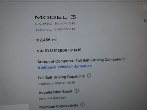 Used 2019 Tesla Model 3 Long Range image 19