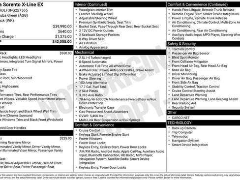 Used 2023 Kia Sorento X-Line EX image 27