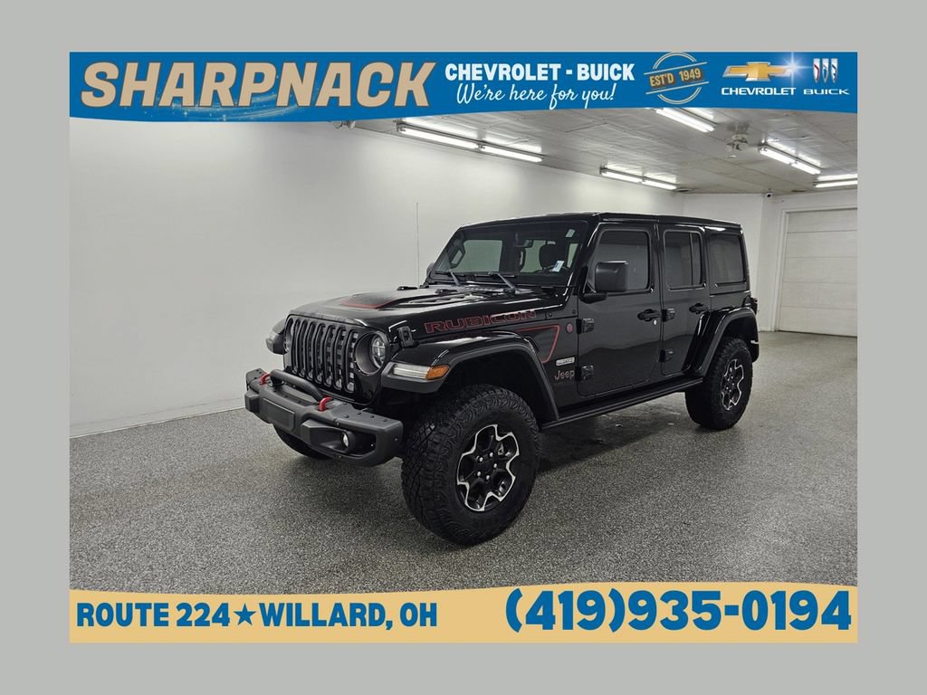 Used 2020 Jeep Wrangler Unlimited Rubicon w/ Quick Order Package 28Y Recon AWD/4WD image 1