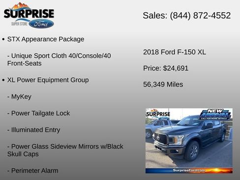 Used 2018 Ford F150 XL w/ Equipment Group 101A Mid AWD/4WD image 16