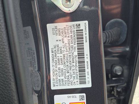 Certified 2023 Honda Civic EX image 30