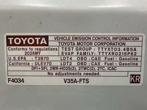 Used 2026 Toyota Tundra Platinum AWD/4WD image 74
