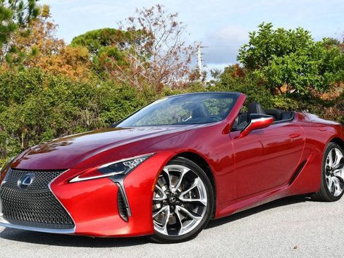 Used 2021 Lexus LC 500 Convertible image 22