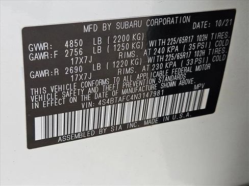 Used 2022 Subaru Outback Premium image 26