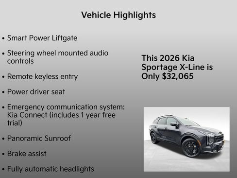 New 2026 Kia Sportage X-Line w/ X-Line Premium Package image 10