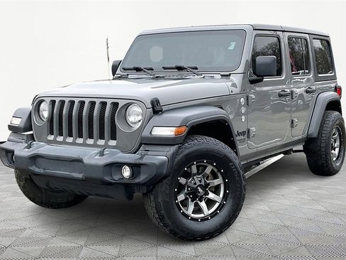 Used 2021 Jeep Wrangler Unlimited Sport image 2