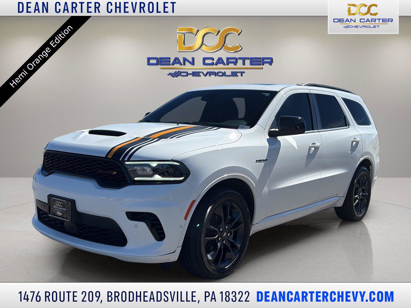 Used 2023 Dodge Durango R/T w/ Hemi Orange Plus Package AWD/4WD image 1