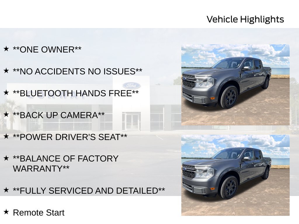 Used 2022 Ford Maverick XLT w/ XLT Luxury Package FWD image 5