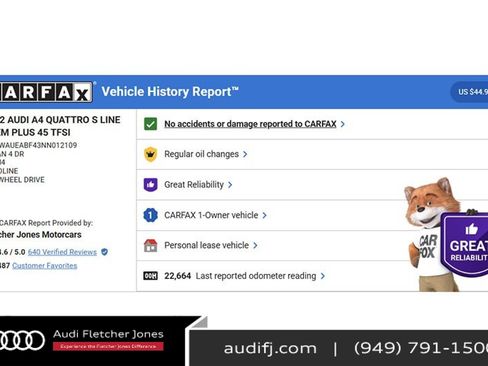 Used 2022 Audi A4 2.0T Premium Plus w/ Premium Plus Package image 2