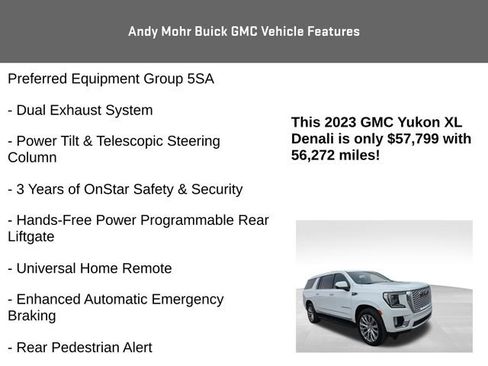 Used 2023 GMC Yukon XL Denali image 16