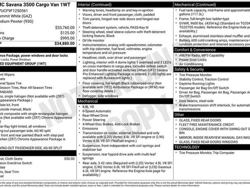 Used 2015 GMC Savana 3500 Extended image 25