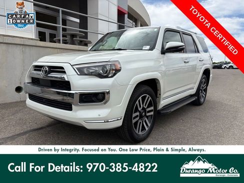 Certified 2023 Toyota 4Runner Limited AWD/4WD image 1