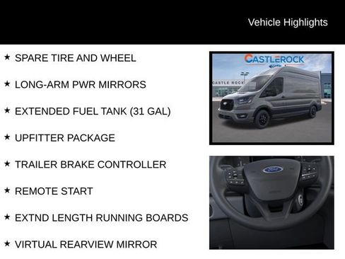 New 2026 Ford Transit 250 148 High Roof AWD w/ RV Prep Package image 7