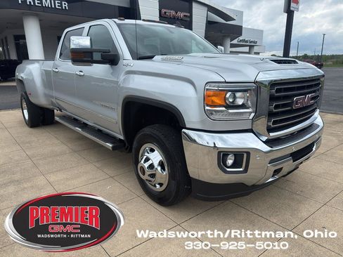 Certified 2019 GMC Sierra 3500 SLT w/ Duramax Plus Package AWD/4WD image 1