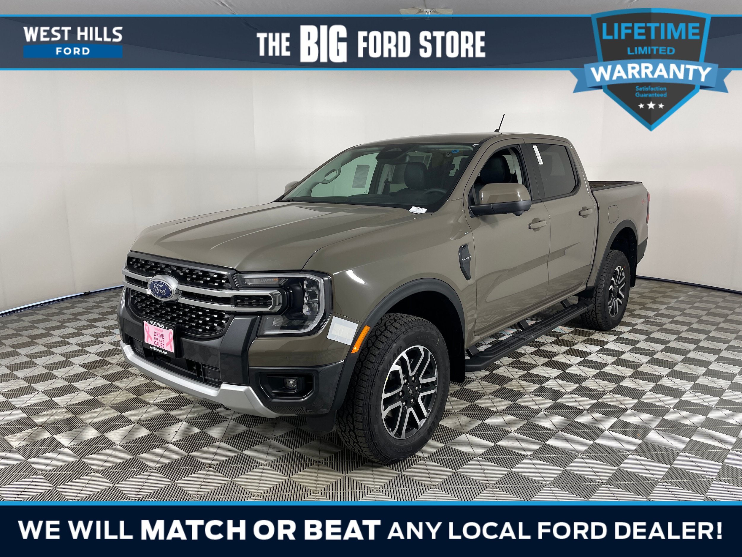New 2026 Ford Ranger Lariat w/ FX4 Off-Road Package AWD/4WD image 1
