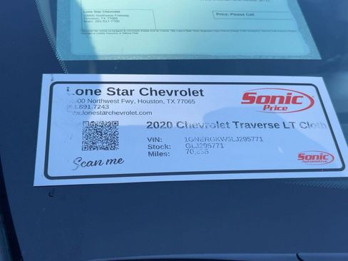 Certified 2020 Chevrolet Traverse LT image 32