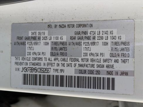 Used 2019 MAZDA CX-5 Sport image 16