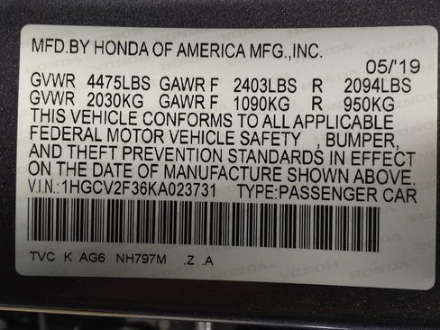 Used 2019 Honda Accord Sport image 33