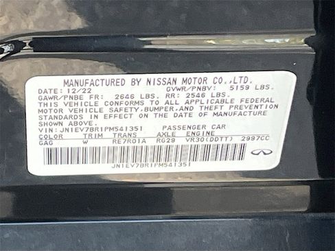 Used 2023 INFINITI Q50 Luxe w/ Cargo Package image 32