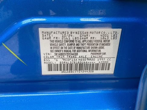 Certified 2025 Nissan Sentra SV w/ All-Weather Package image 12