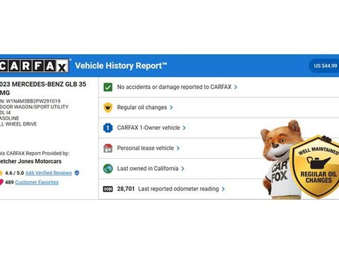 Used 2023 Mercedes-Benz GLB 35 AMG 4MATIC image 2