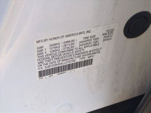 Used 2020 Acura MDX FWD w/ Technology Package image 27