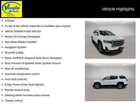 Used 2023 GMC Acadia SLT FWD image 2