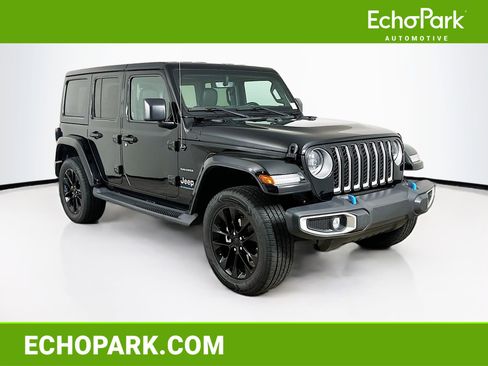 Used 2023 Jeep Wrangler Sahara w/ Cold Weather Group image 1