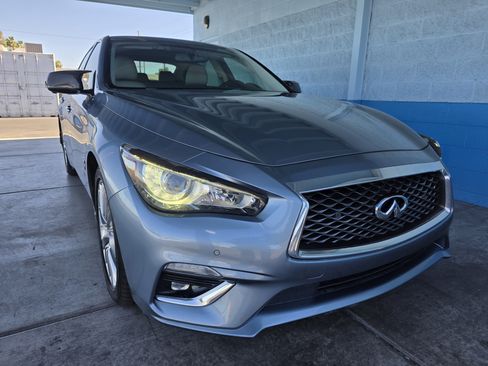 Used 2018 INFINITI Q50 Luxe w/ Essential Package (3.0T Luxe) RWD image 1